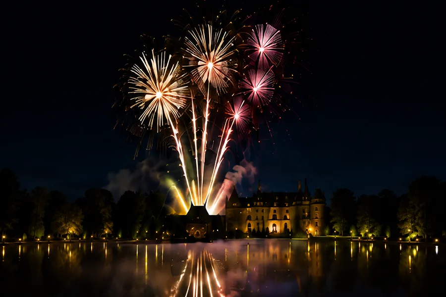 Feux d’artifice pour un événement